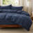  Bedsure Duvet Cover Queen Size with Fitted Sheet - 4 Pieces Prewashed Cotton-Like Extra Soft Bedding Set-109972617-106246520