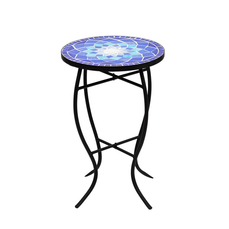 Round Outdoor Side Table , 14 " W 14 " D