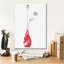 Art mural en toile Epic Graffiti «Pink Vase Of Love» par Kamdon Kreations, 18 po x 26 po