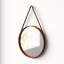 Miroir mural en cuir-332521939