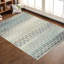 Tapis de 5,2 pi x 8 pi tapis contemporain en velours de cristal-166825771