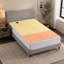 Protège-matelas 1 pièce chauffant - Double, blanc