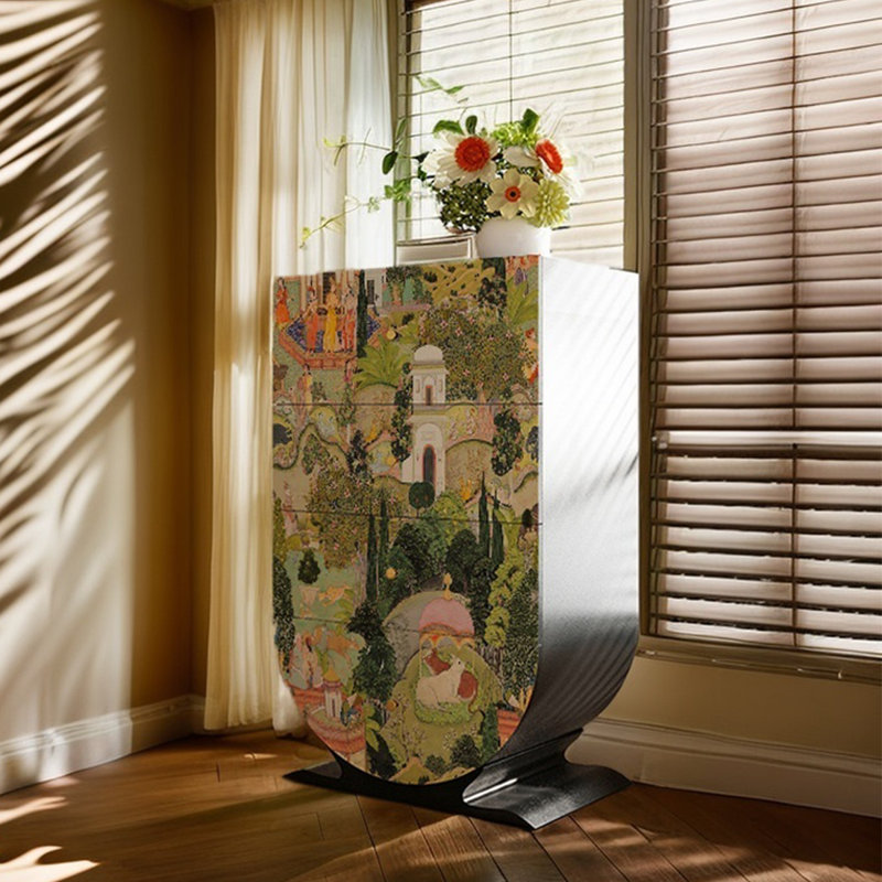 Commode à tiroirs multifonctionnelle de style français