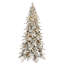 Arbre de Noël mince avec pommes de pin-130068754