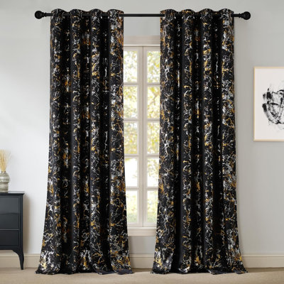Marble Patterned Curtains