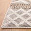 Tapis géométrique en laine / coton tissé à la main Vermont-521509029
