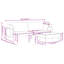 Canapé-lit 2 places avec tabouret Vidaxl-97839712