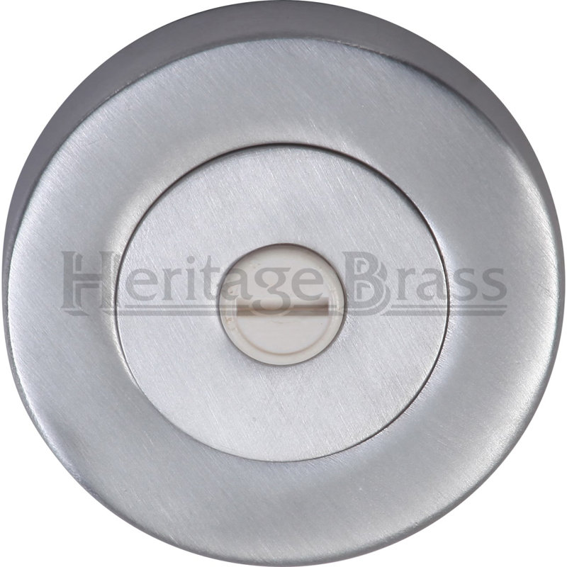 Heritage Brass Heritage Privacy Thumbturn & Emergency Release, Satin Chrome