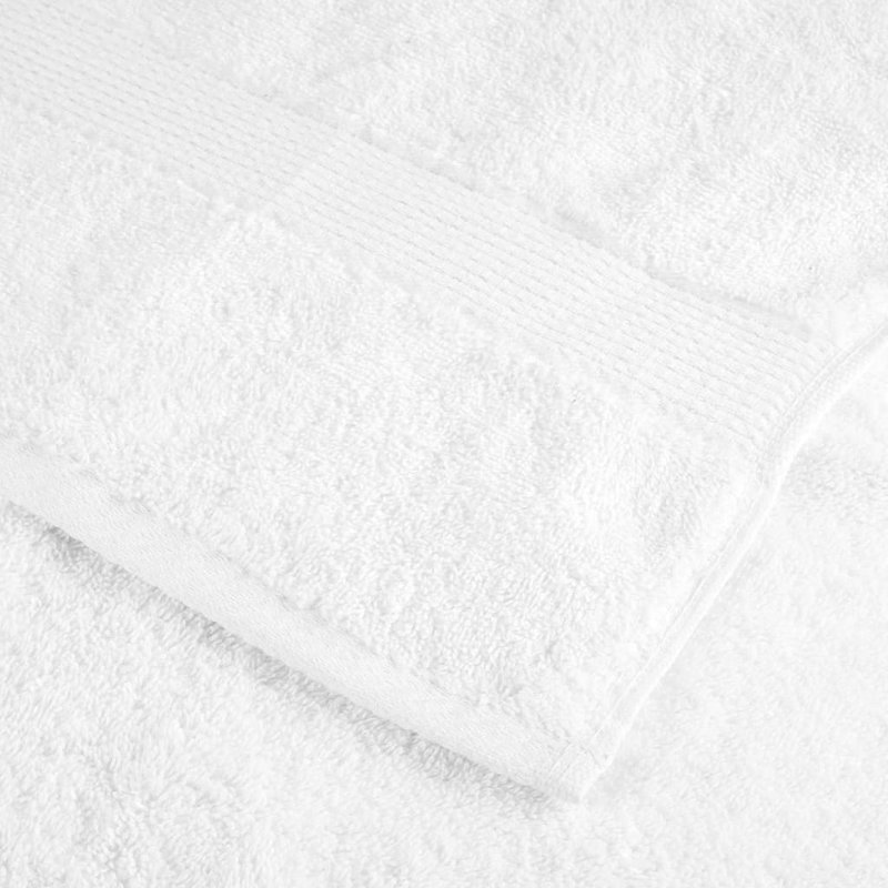 Premium Shower Towels SOLUND 4Pcs 600Gsm, Bath Towels - 4 Pack, White
