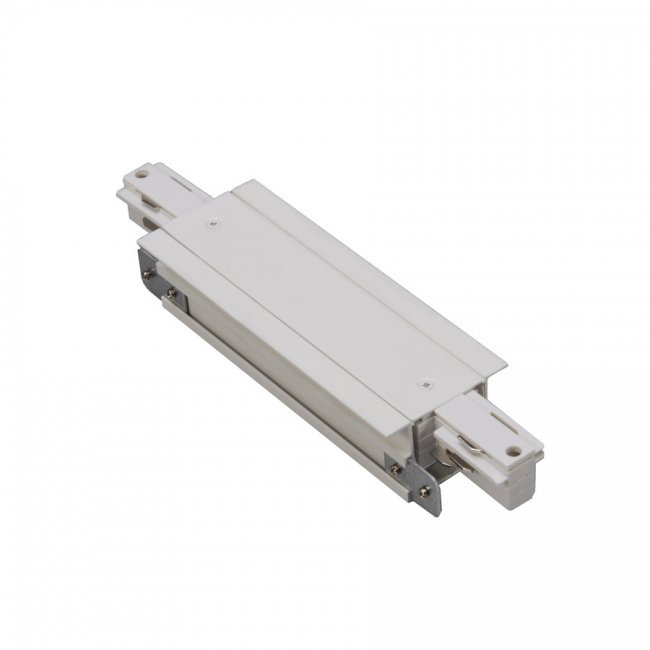 120V W Track Recessed I Connector, Black