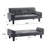 Trayon Single 71.65'' Velvet Convertible Sofa-1600533341