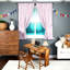 Table pliante en bambou, bureau d'ordinateur peu encombrant