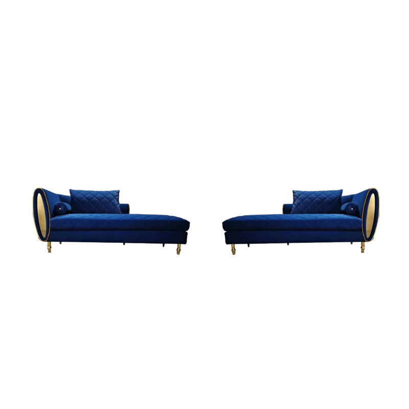 Chaise longue rembourrée Dhimitra