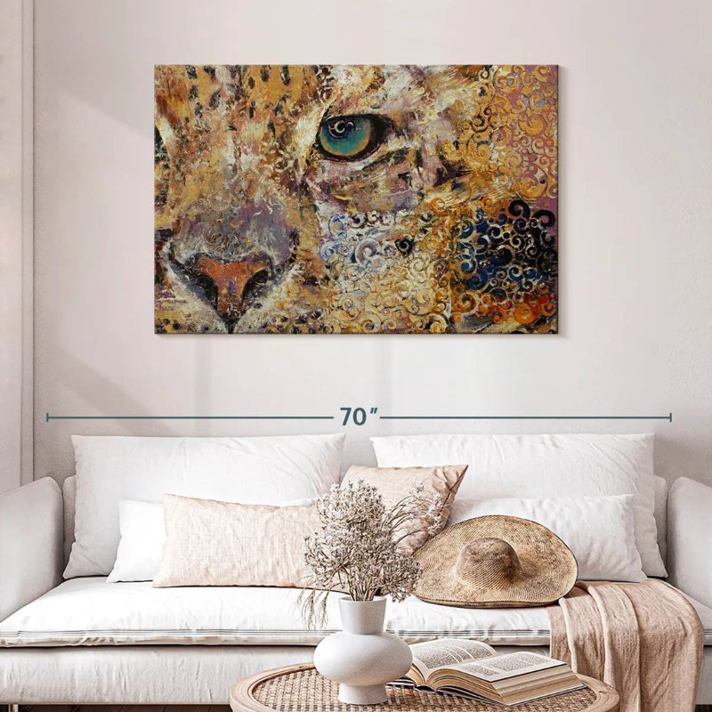 Bramyn Leopard Dynasty, H 30 po x l 45 po