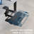VIVO Clamp-on 12 x 9 inch Rotating Laptop Tray for Office Desk