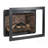 Infrared Electric Fireplace With Removable Trim, Touch Panel, Smokeless Firebox, And Realistic Fire Crackling Sound For Home Decor-358587101