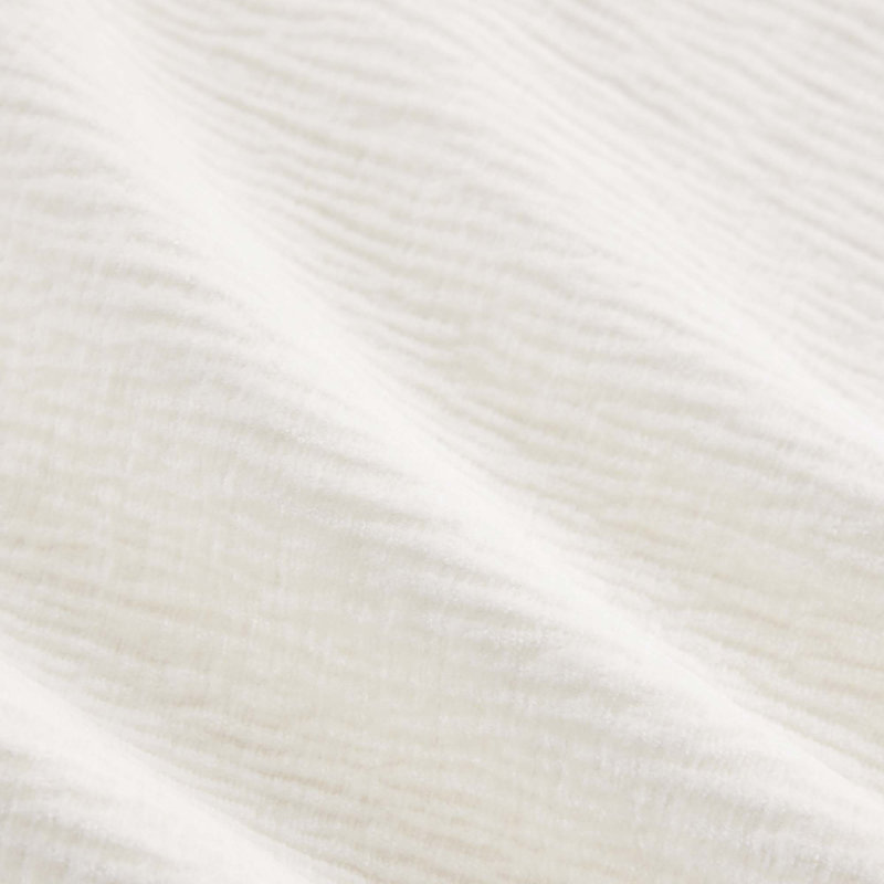 Module de siège simple 30 * 26 "pour canapé modulaire modulaire, assise profonde, chenille, 2 couleurs, Blanc