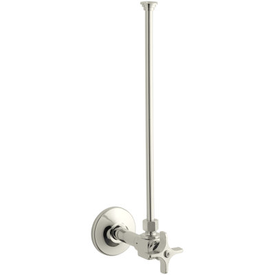 Npt Angle Supply with Stop and Annealed Vertical Tube