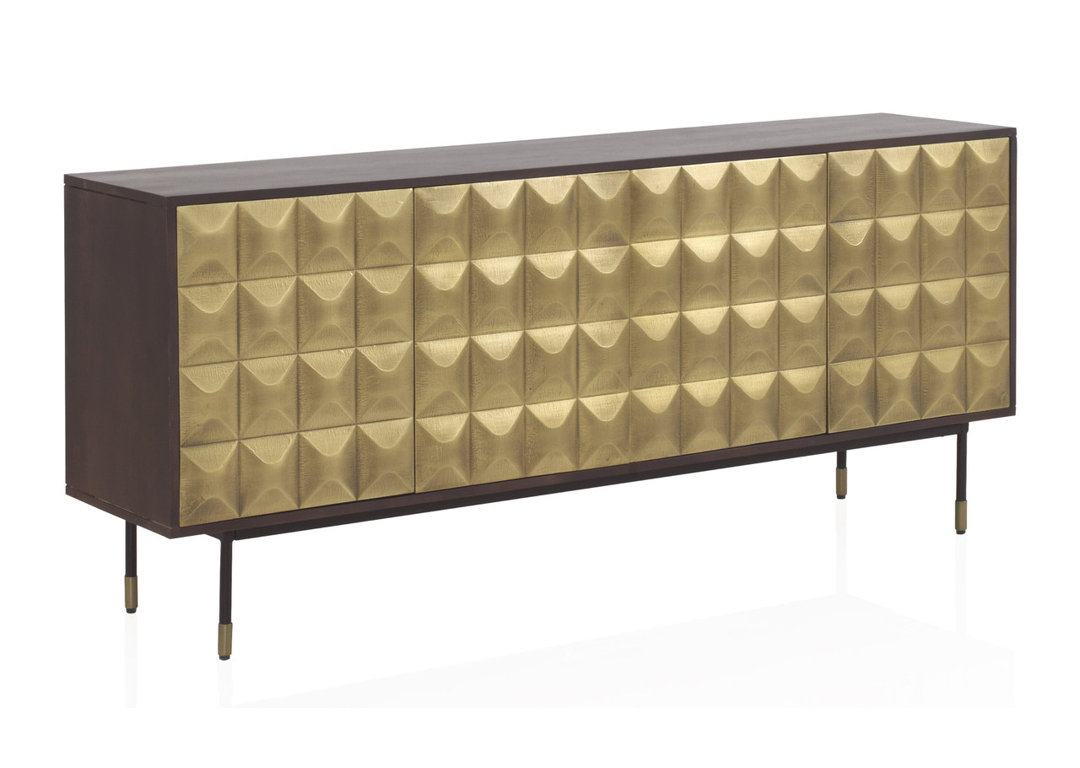 Sideboard Aneesia aus Massivholz 170 cm