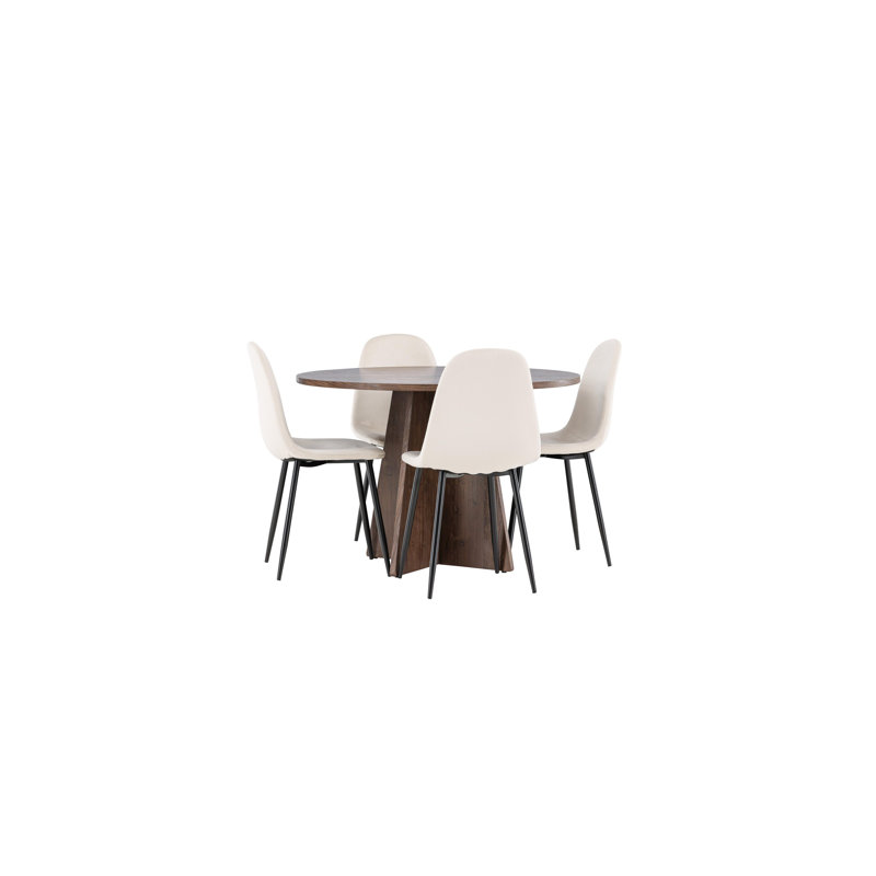 Hydesville 4 - Person Dining Set