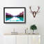 'Maligne Lake Scene in Canada' - Picture Frame Graphic Art Print-56859554-56859557