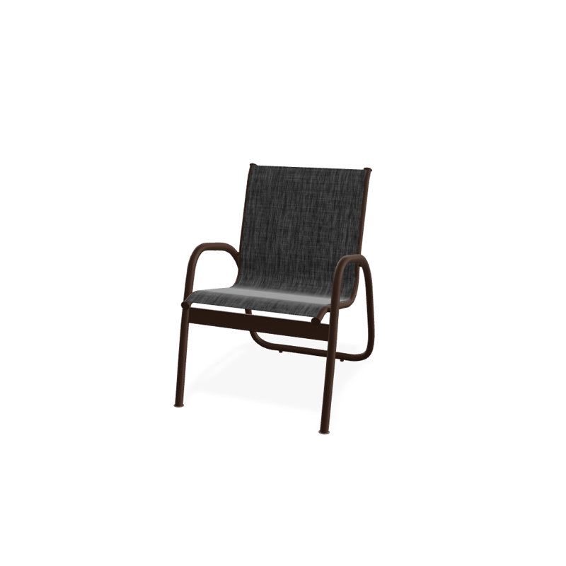 Fauteuil de patio Gardenella, Kona texturé, Ombre Augustine