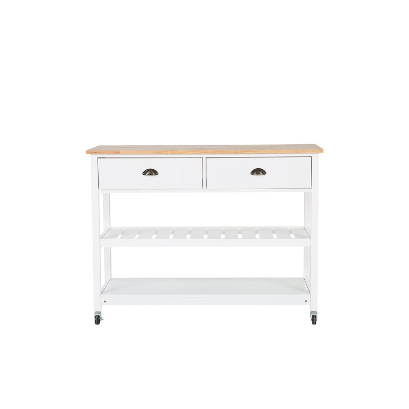 Margaux Solid Wood Top Kitchen Island