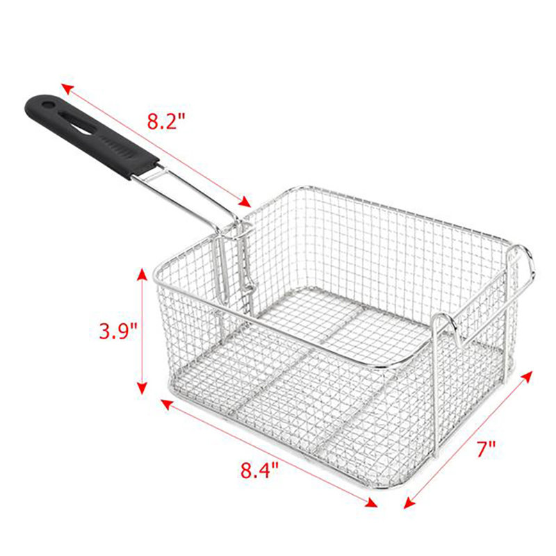 Friteuse électrique en acier inoxydable robuste