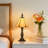1 - Light 7 inch Honey Yellow Tiffany Table Lamp,Handcrafts Stained Glass Style Table Light-365918206