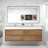 72'' Double Bathroom Vanity with Acrylic Top-2046926158