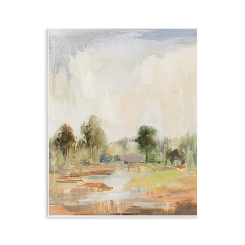 «Summer Rain Landscape» par Silvia Vassileva