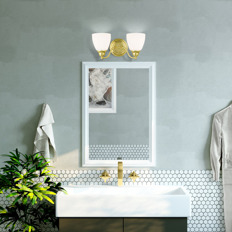 Mayday 2 - Light Dimmable Vanity Light, Polished Brass