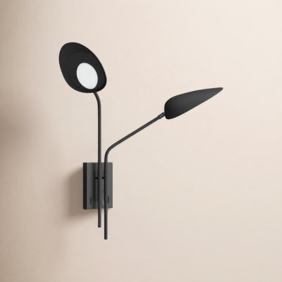 Inge 2 Light Dimmable LED Armed Sconce