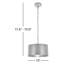 Luminaire suspendu cylindrique à 1 lumière Rosamund-808980638