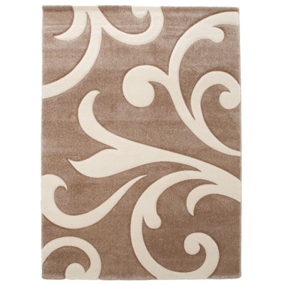 Floral Hand Woven Area Rug