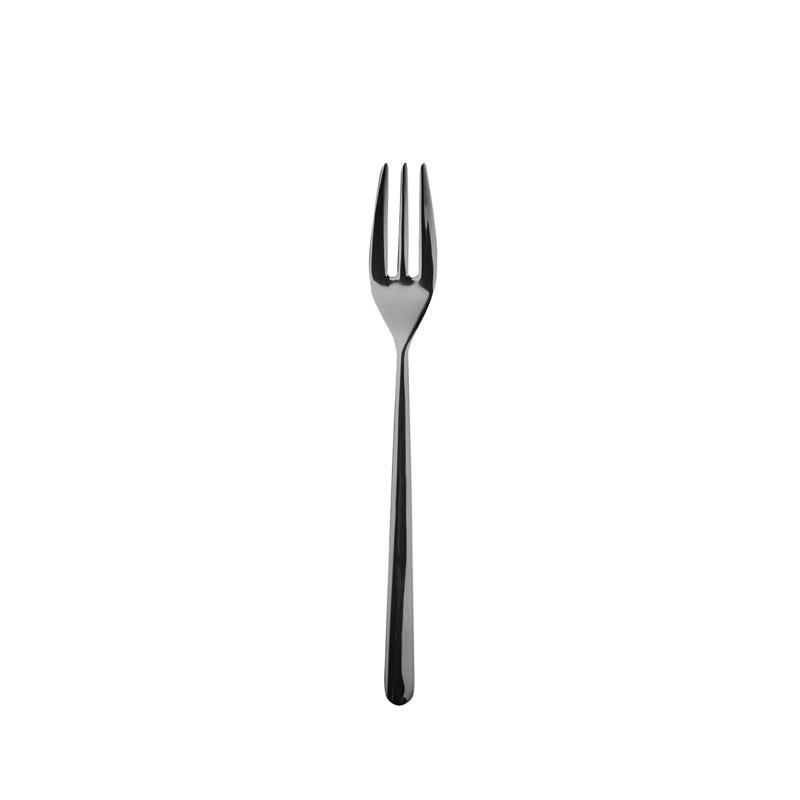 Linea 3 Piece Stainless Steel Hostess Set, Black Gold