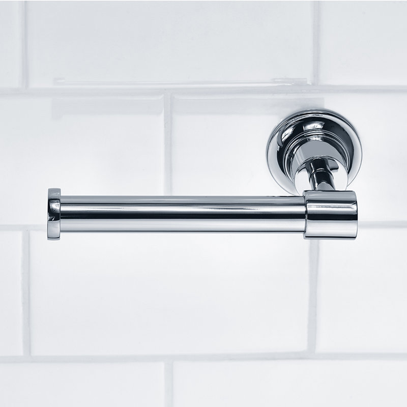 Fleetwood Wall Mount Toilet Paper Holder, Polished Chrome