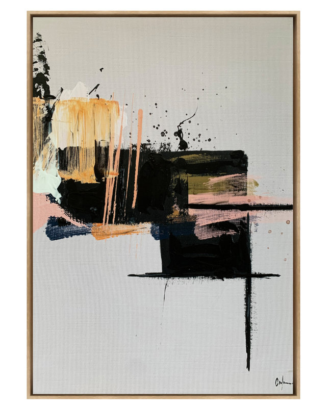 Formelle Cortile 1 Canvas Print Artwork, 180cm H x 94cm W, Oak