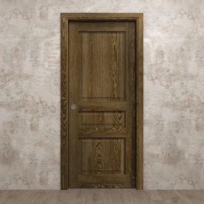 Sliding Pocket Door | Ego 5012 | Kit Rail Hardware | Solid Wood Interior Bedroom Modern Doors