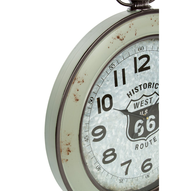 Coulter Metal Wall Clock