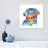 Black Labrador Lab by Jo Lynch - Wrapped Canvas Gallery-Wrapped Canvas Giclée-73298203