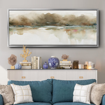 Softer Reflections- Framed Canvas