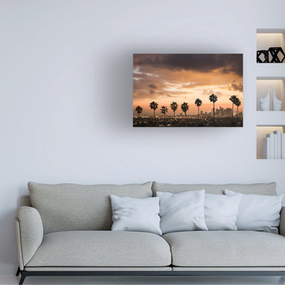 Art sur toile GS Photo Palm Drive Los Angeles