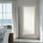 Luxe Non-Beveled Framed Full-Length Floor Leaner Mirror-120330309