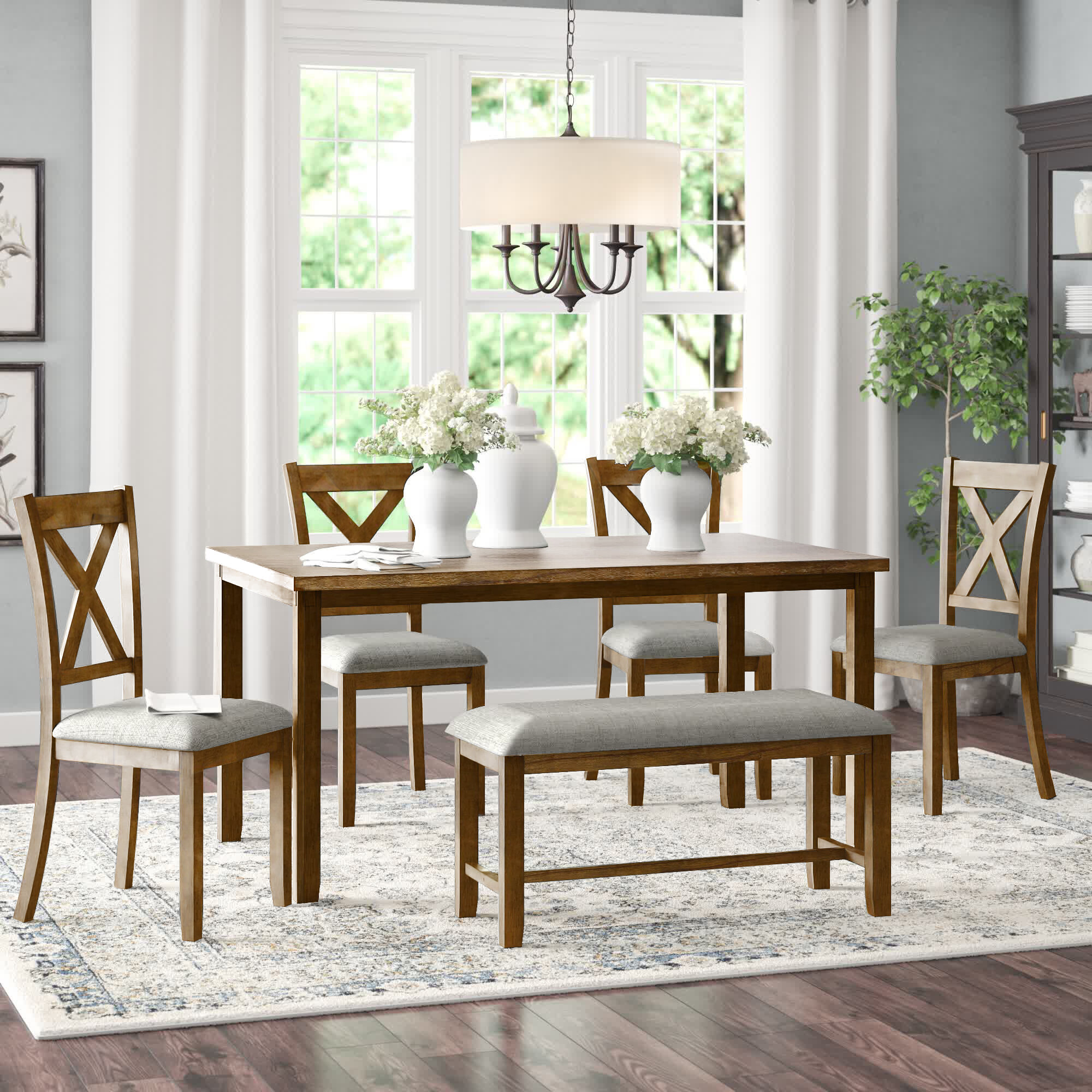 Jaworski 6 piece 2024 dining set