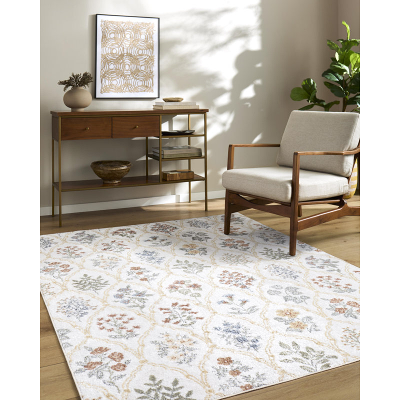 Tulip Machine Woven Rug, Rectangle 7'10" x 10'