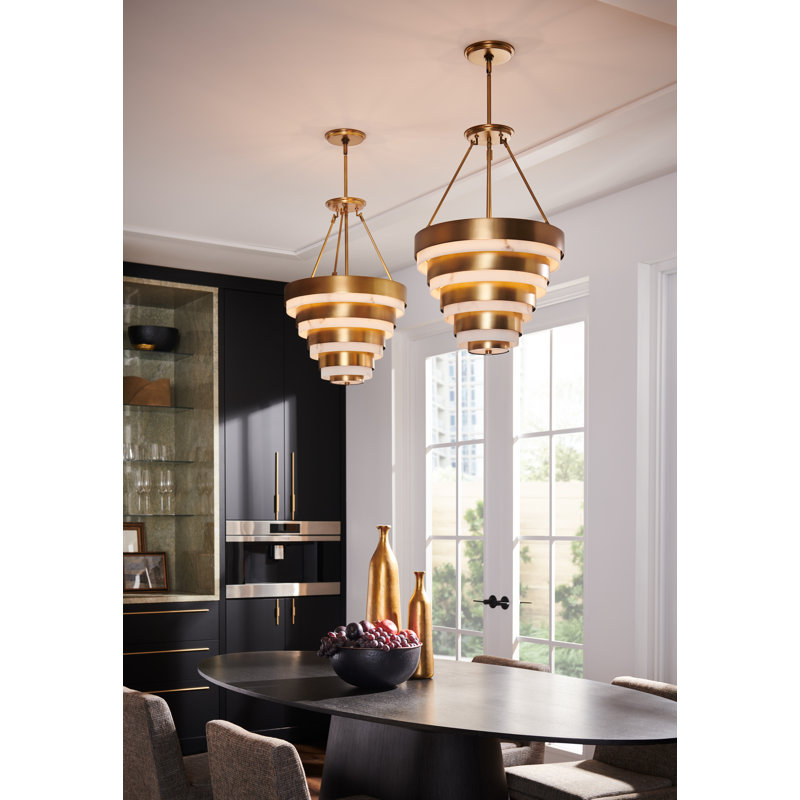 Echelon 8 - Light Unique Tiered Chandelier