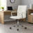 Kenny Commercial Grade Chair With Chrome Arms And Metal Base, White PU Vinyl-118318958