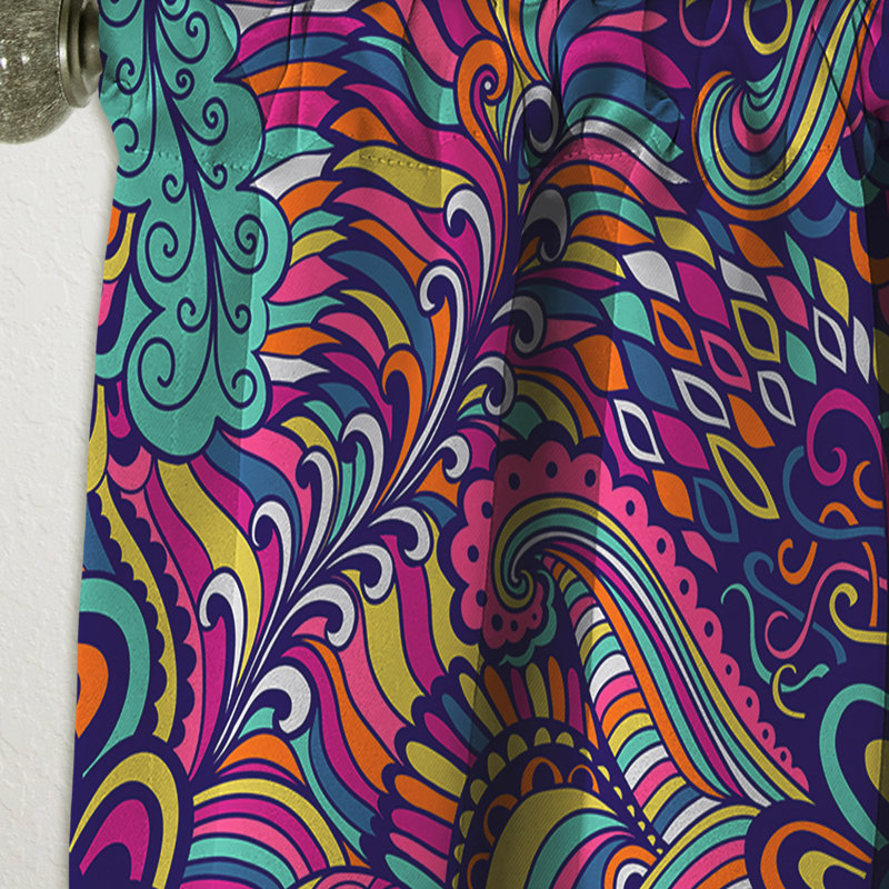 Rideau en lin, L 52 po x L 120 po