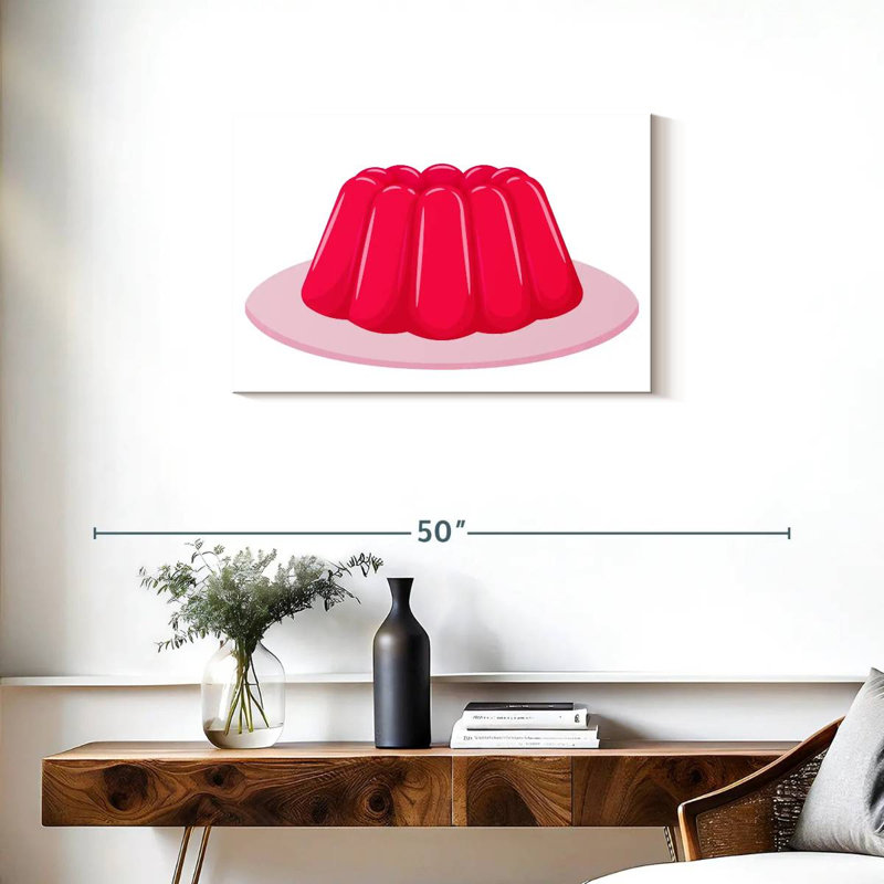 Gelée rose Yarlin, H 20 po x l 30 po